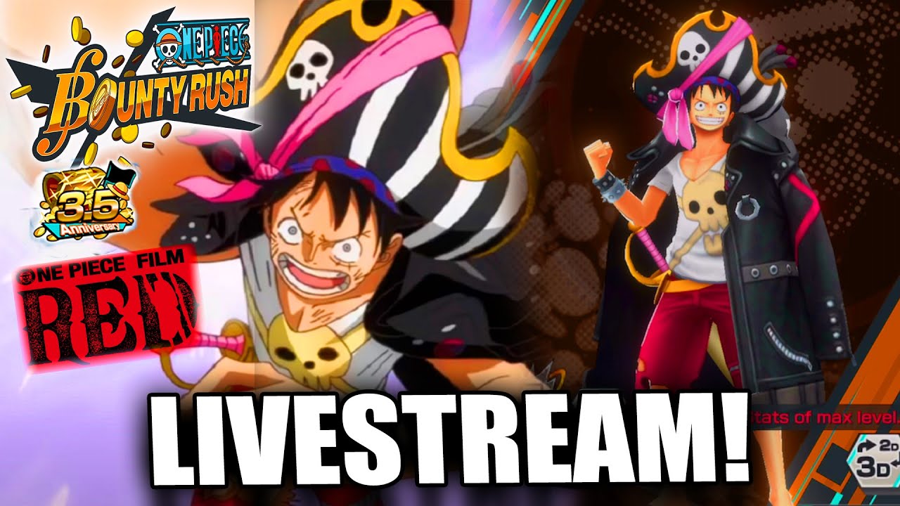 LIVE! One Piece Bounty Rush + Film Red Events Predictions! One Piece Bounty Rush